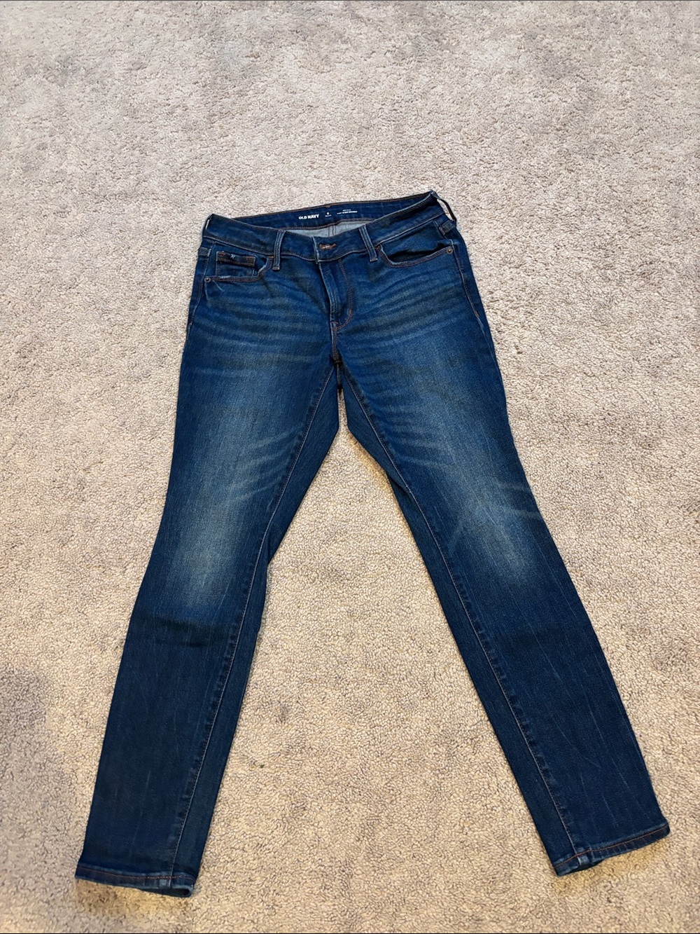 Old Navy Women's Dark Indigo Skinny Jeans
